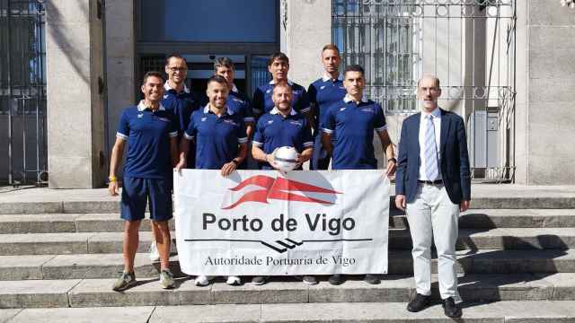 Equipo de fútbol sala del Puerto que participa en el Campeonato de España.