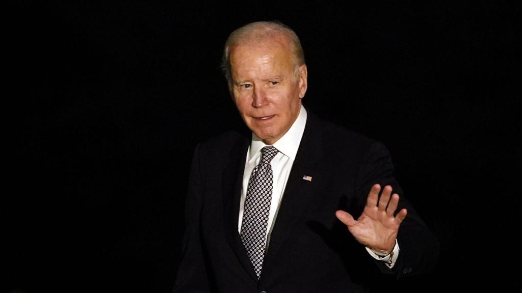 El presidente de Estados Unidos, Joe Biden, este jueves en Nueva York.