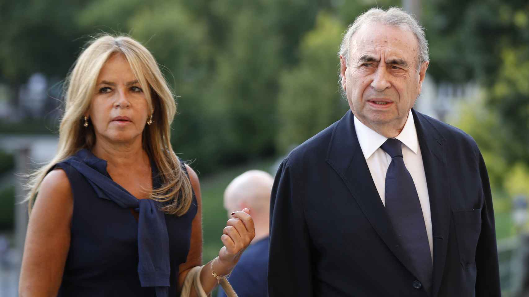 El matrimonio formado por Pedro Trapote y Begoña García-Vaquero en un evento en septiembre de 2022.