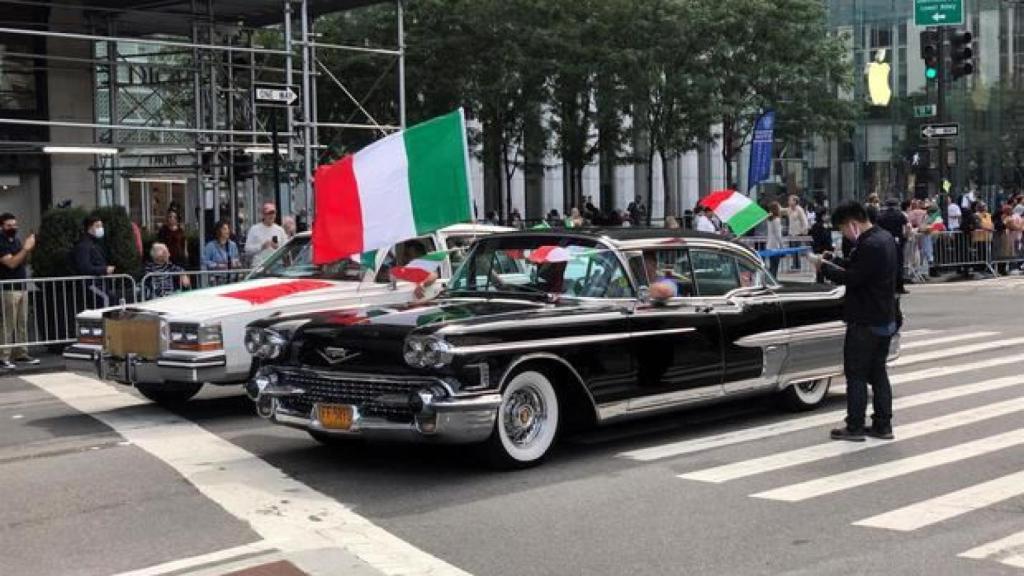 Desfile en Nueva York por el 'Columbus Day', el 12 de octubre, día que se celebra la cultura italiana.