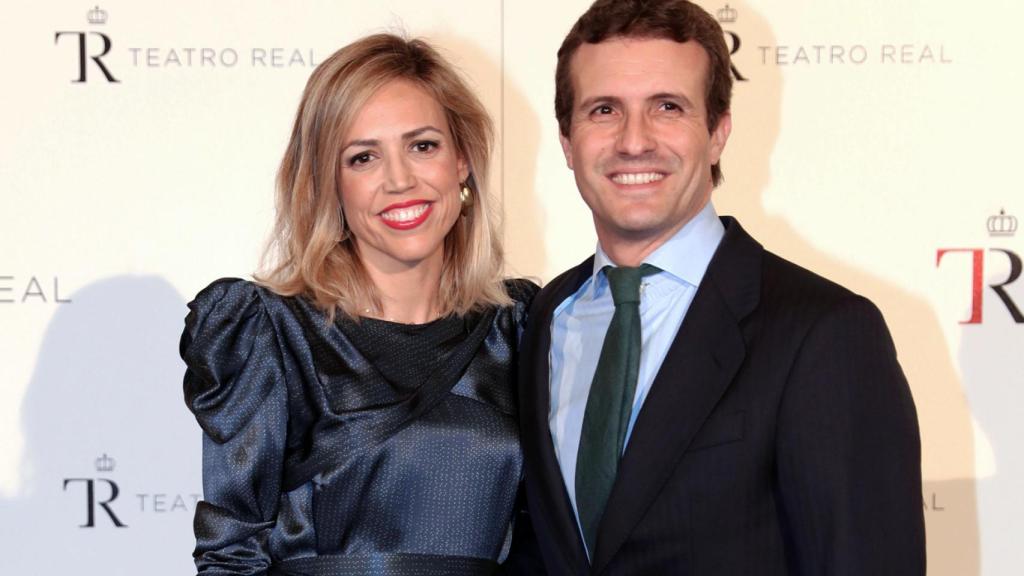 Pablo Casado e Isabel Torres llevan casados 13 años.