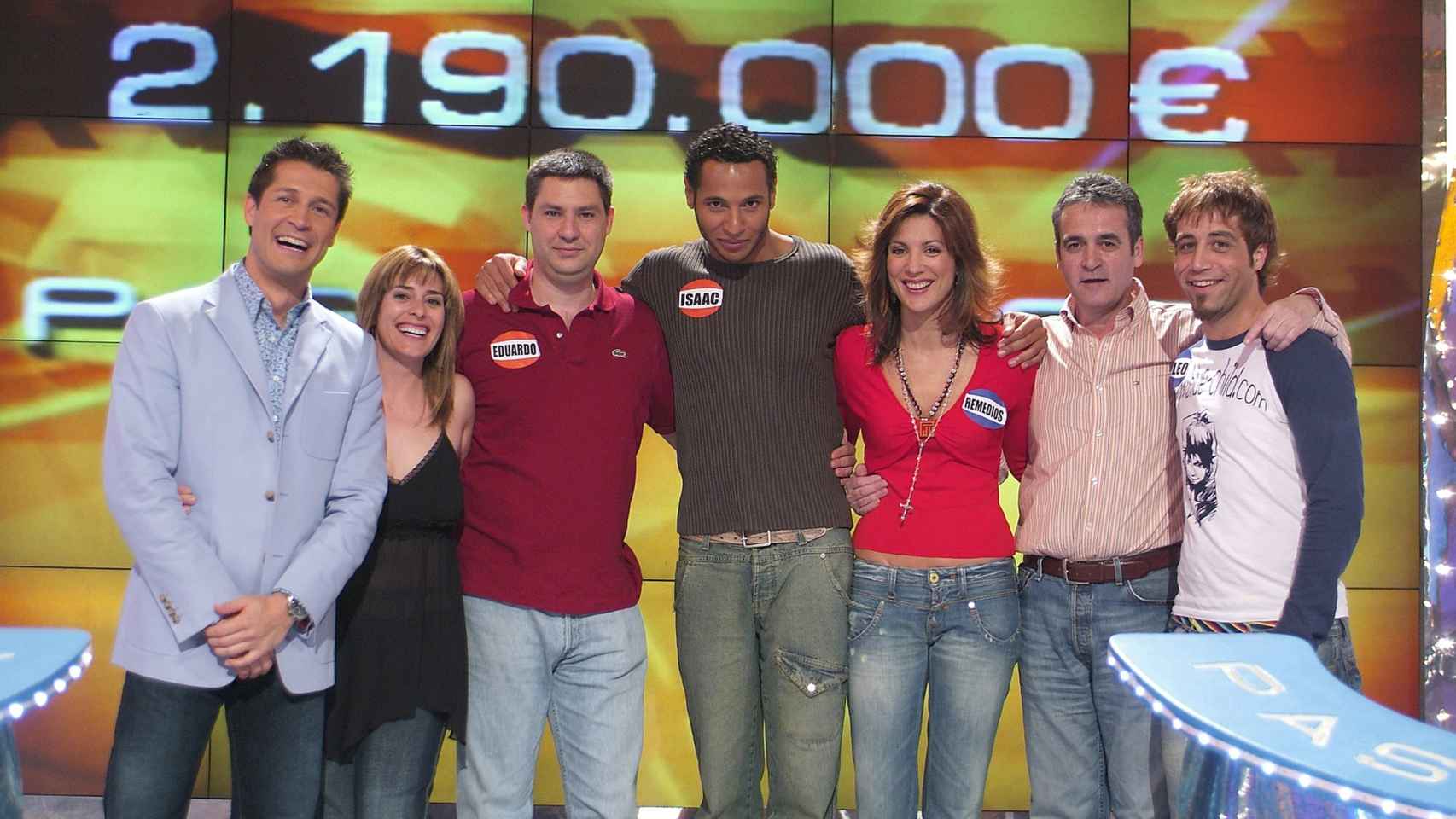 Una imagen de Pasapalabra en 2006, cuando ganó Benito.