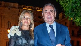 El empresario Pedro Trapote y su mujer, Begoña García-Vaquero, en un evento público en Sevilla, en abril de 2022.