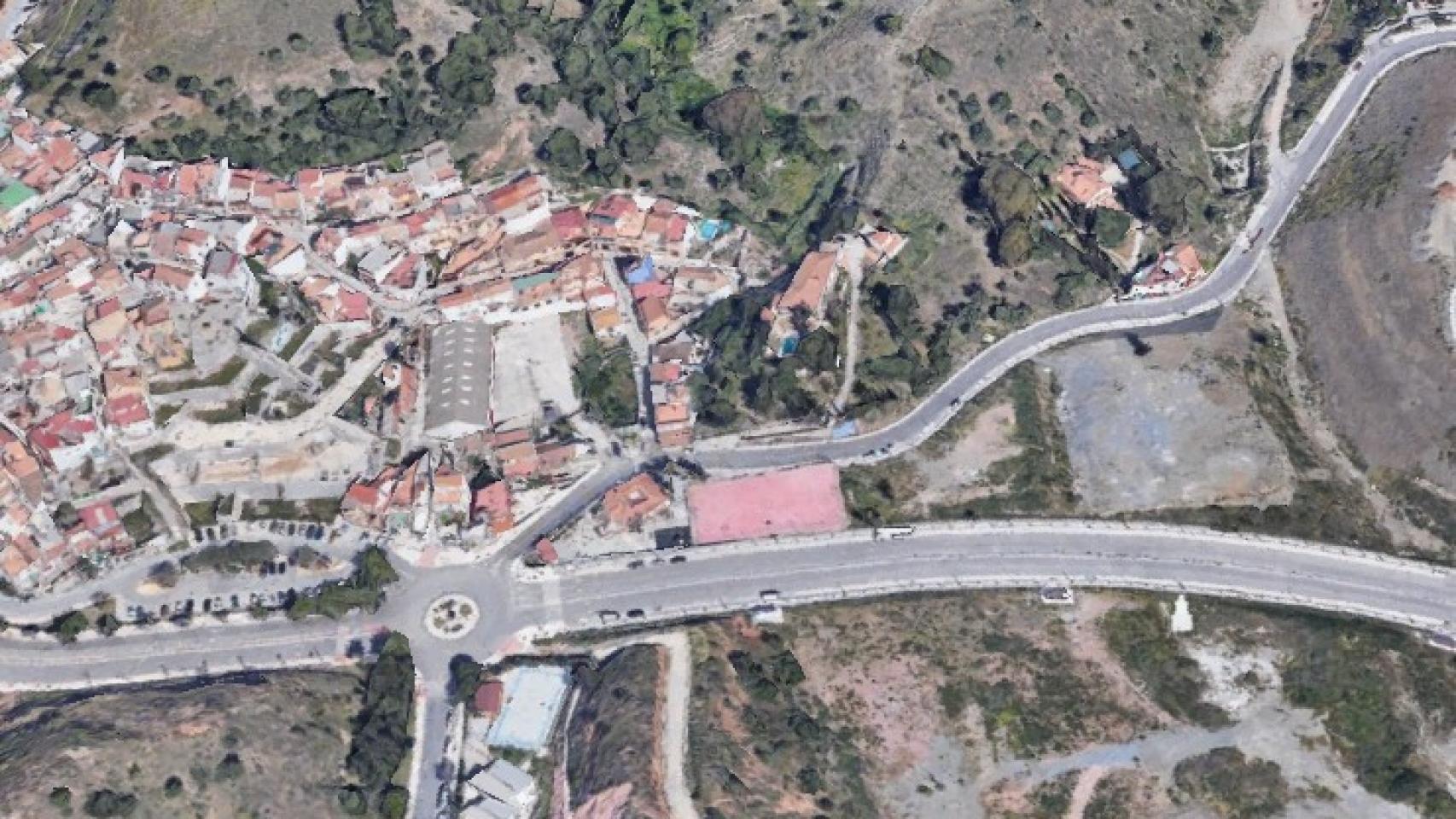 Vista de la zona de Camino de los Almendrales donde el Ayuntamiento de Málaga proyecta un nuevo edificio para Servicios Operativos.