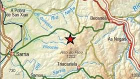 Temblor registrado en Triacastela