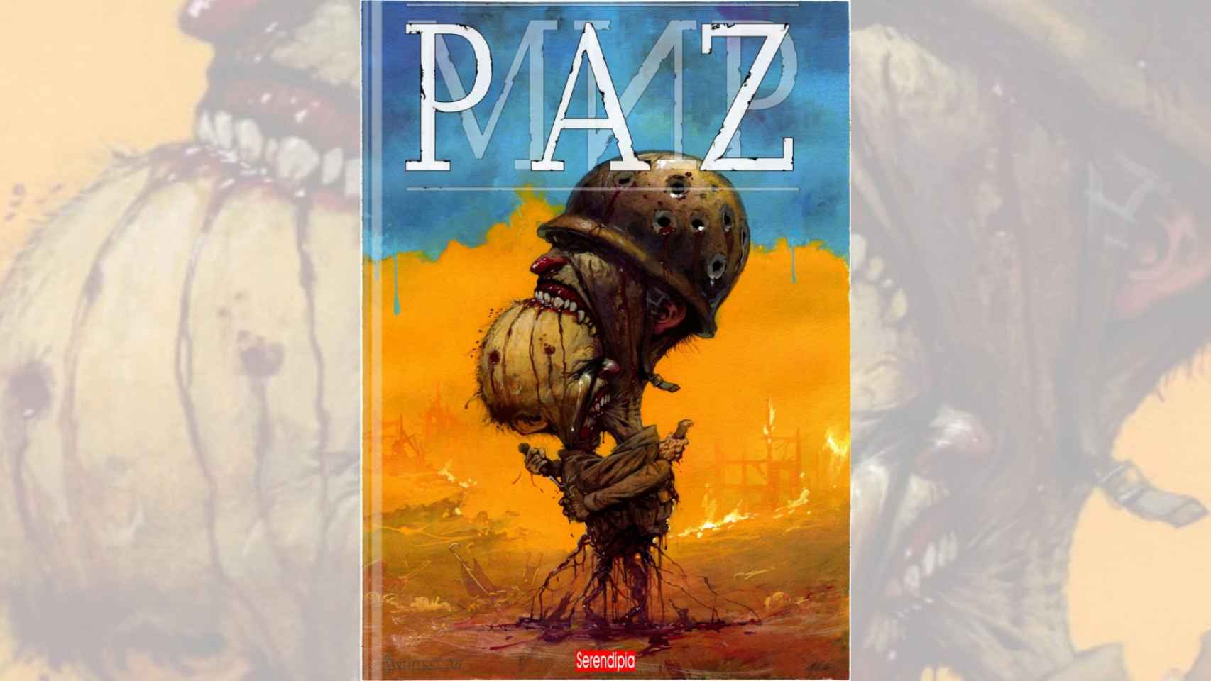 Portada de ‘PAZ’, de Santipérez.