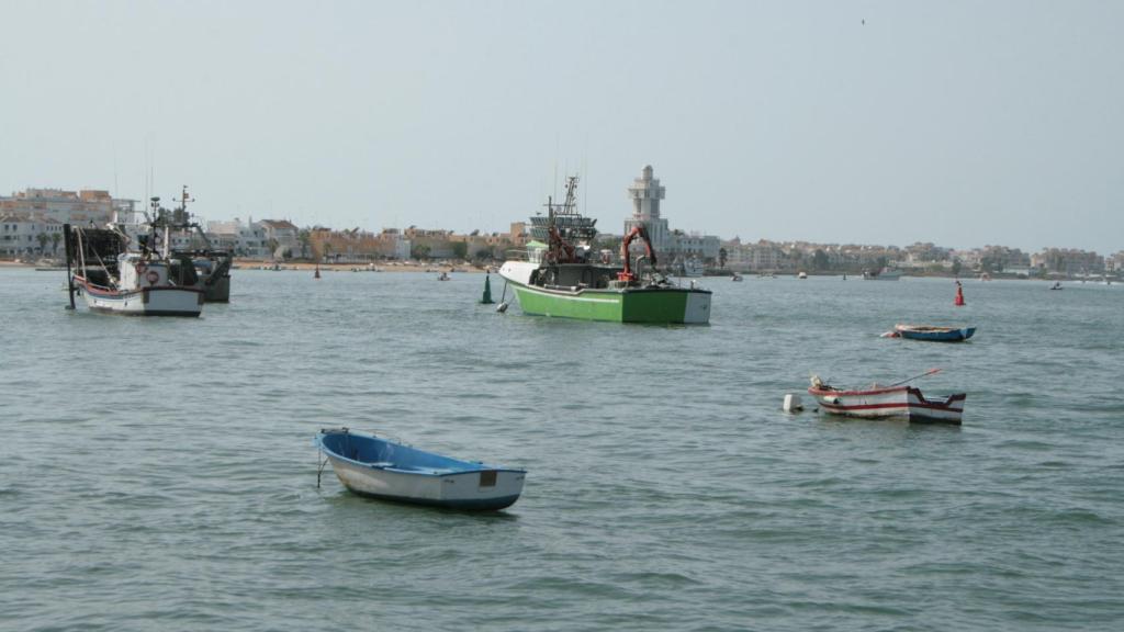 Isla Cristina, en la desembocadura del río Carreras en la costa atlántica de Huelva.