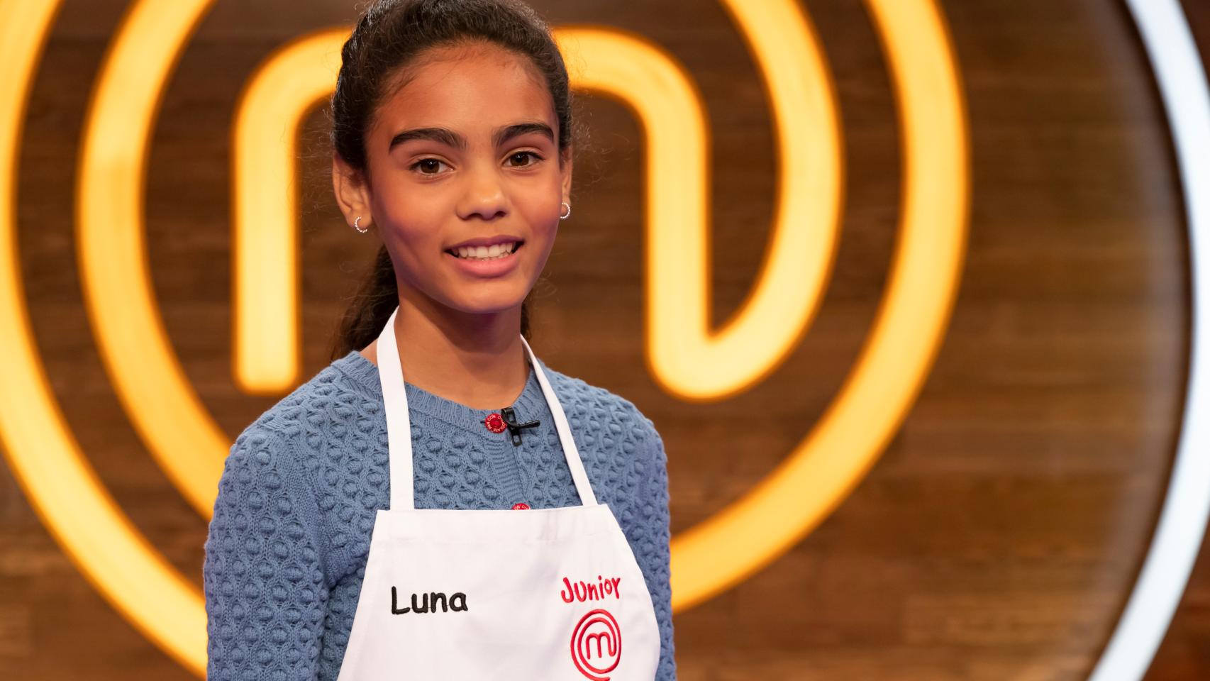 Luna participó en la octava edición de 'MasterChef Junior'.