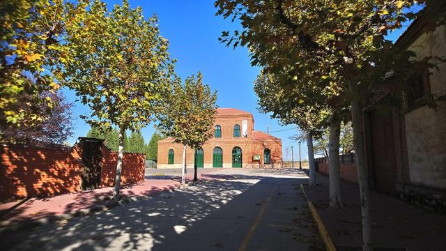 El exterior del museo ubicado en La Nava
