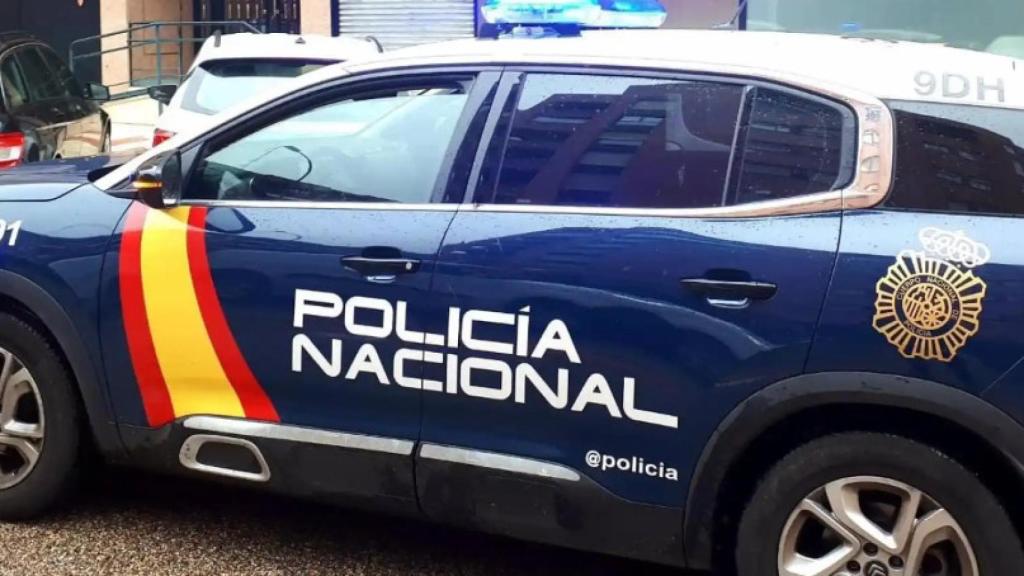 Vehículo de la Policía Nacional.