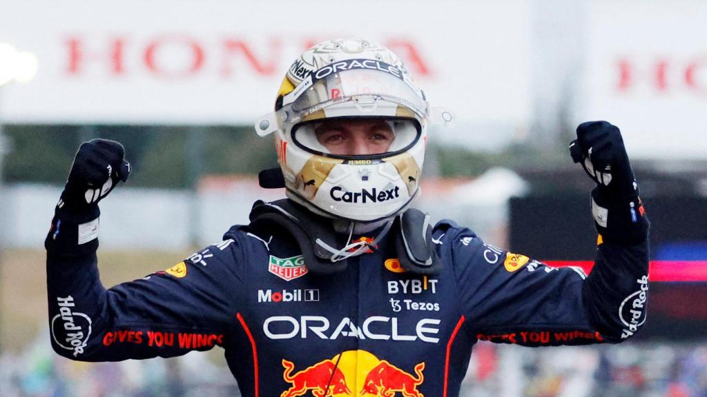 Max Verstappen, tras ganar el Gran Premio de Japón de la F1 2022