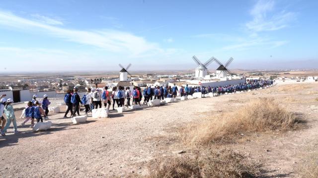 Más de 600 personas dieron ‘7.000 pasos por la vida’ en Campo de Criptana (Ciudad Real)