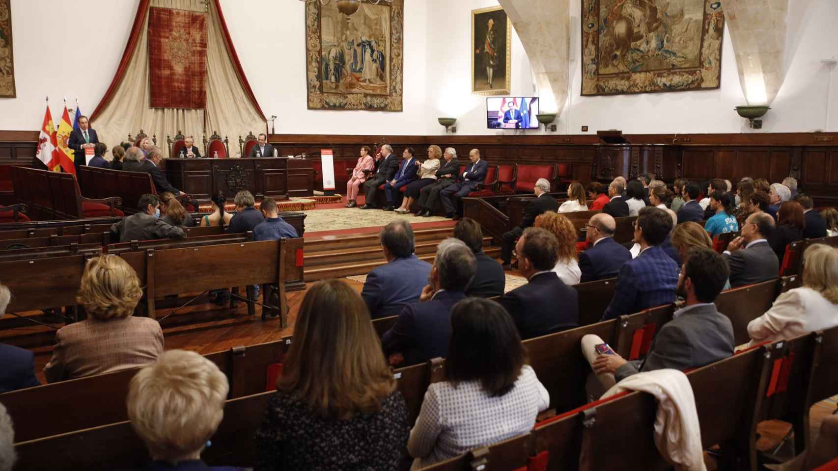 Acto nombramiento nuevos Socios de Honor de Alumni-Universidad de Salamanca