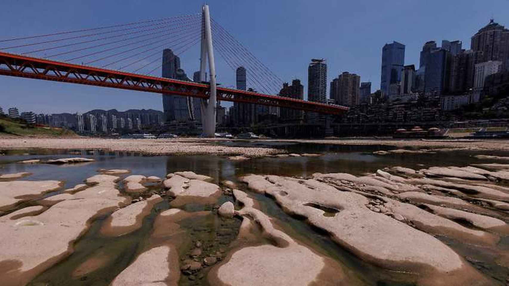 La sequía de ríos chinos como el Jailing afecta a la producción de energía del país.