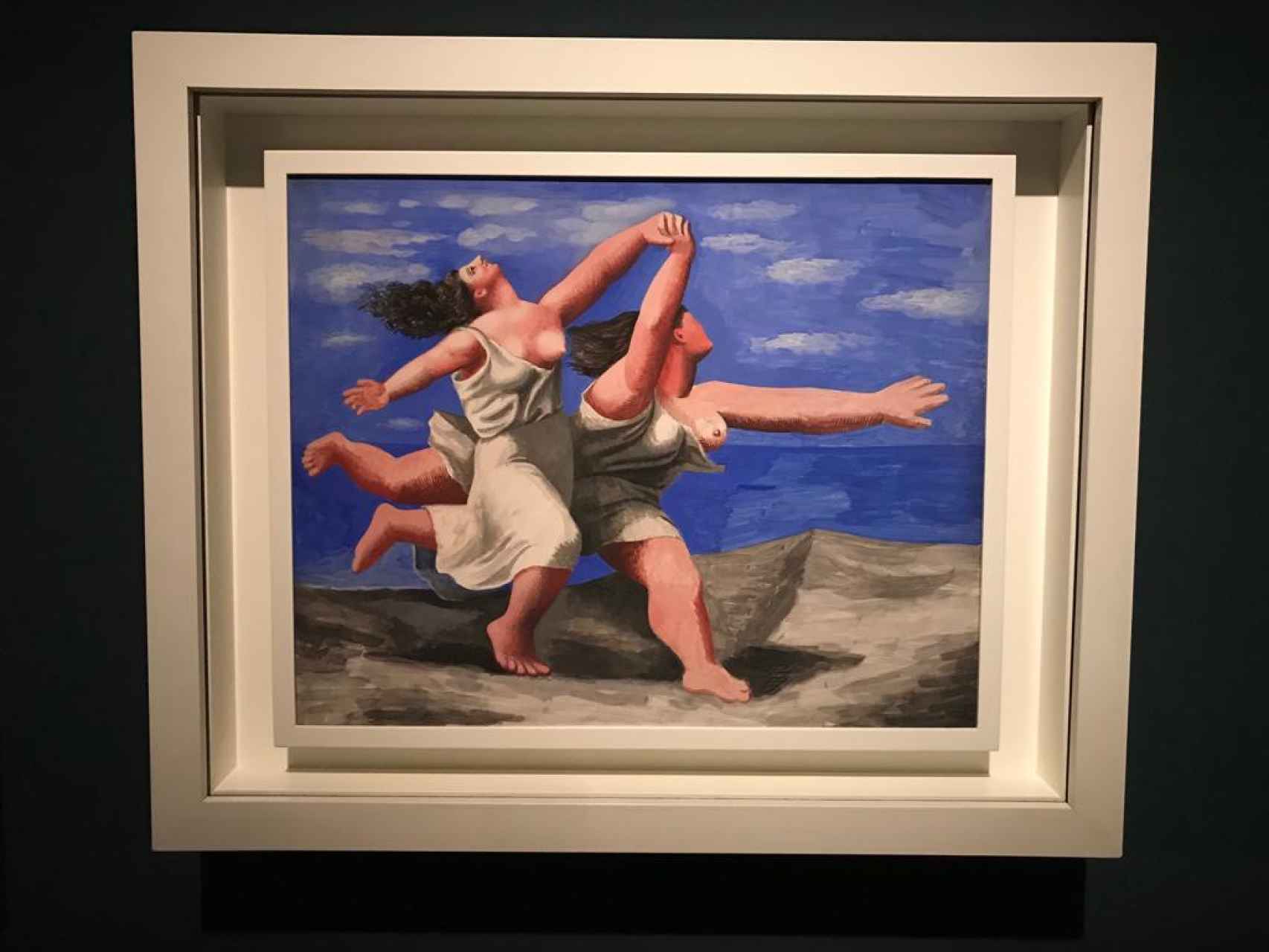 'Dos mujeres corriendo por la playa' o La carrera (1922), de Picasso.