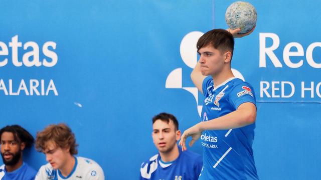 Pablo Herrero, con el Atlético Valladolid