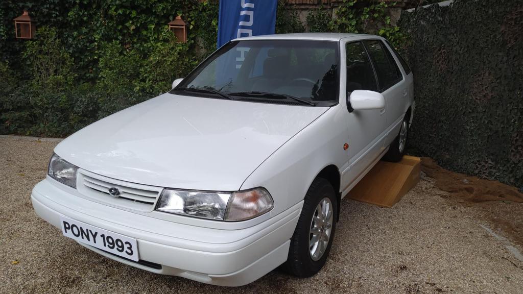 Hyundai Pony de 1993.