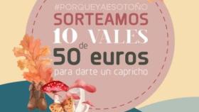 El centro comercial Odeón de Narón (A Coruña) sortea vales de 50 euros en sus redes sociales