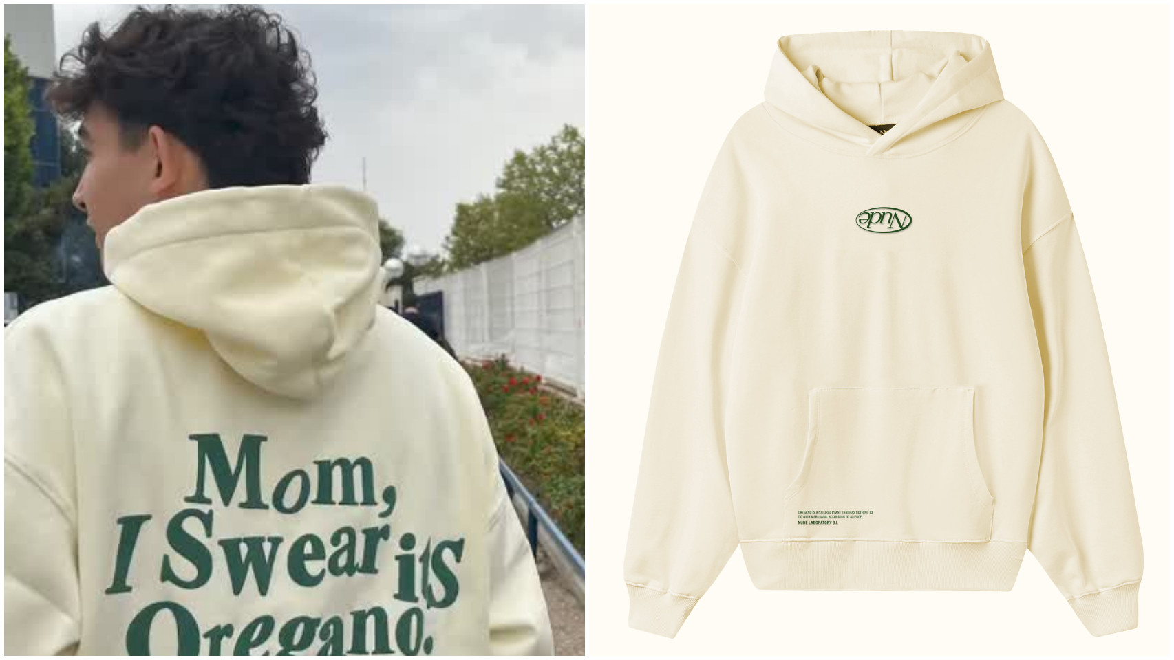 Juan del Val Roca con su llamativa sudadera.