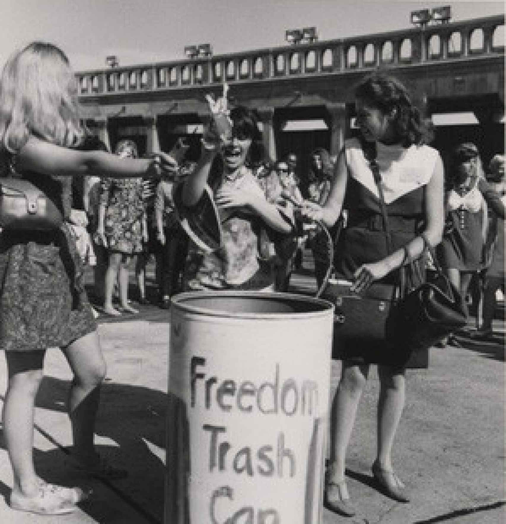 Protesta contra el concurso Miss America de 1968 en Nueva Jersey