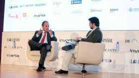 El presidente de la Cámara de Comercio de Alicante, Carlos Baño, en el II Foro Económico de EL ESPAÑOL.
