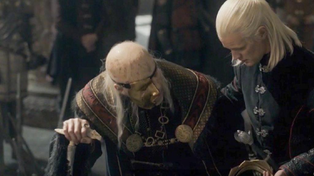 La emotiva escena de Viserys y Daemon en el episodio 8 de 'La casa del dragón' no estaba en el guion