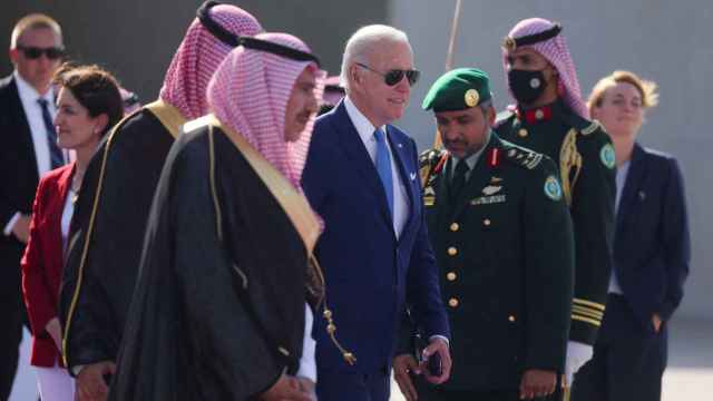 El presidente de los EEUU Joe Biden durante su visita a Arabia Saudí.