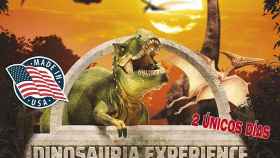 Cartel de ‘Dinosauria Experience’.