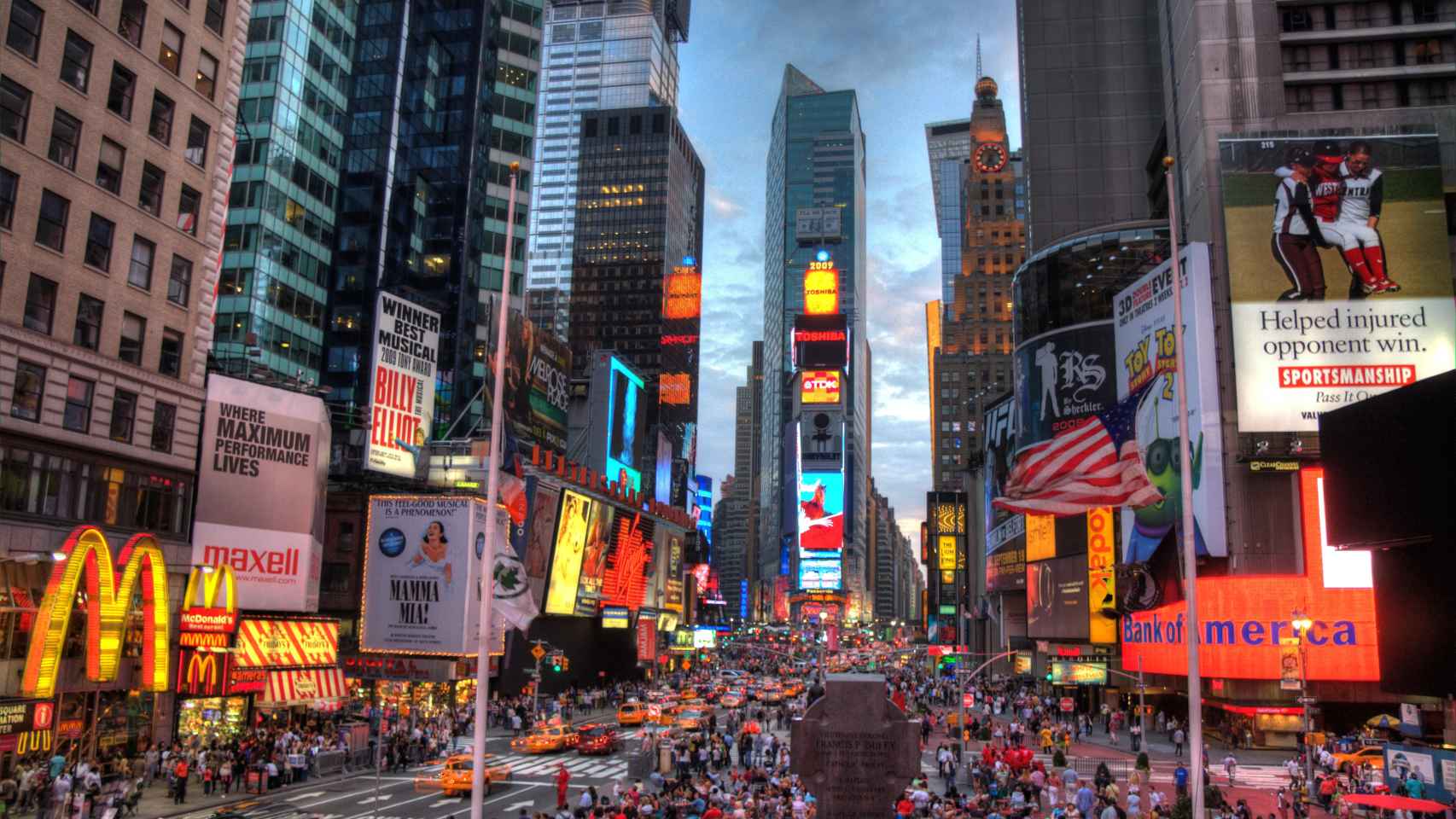 Times Square, en Nueva York.