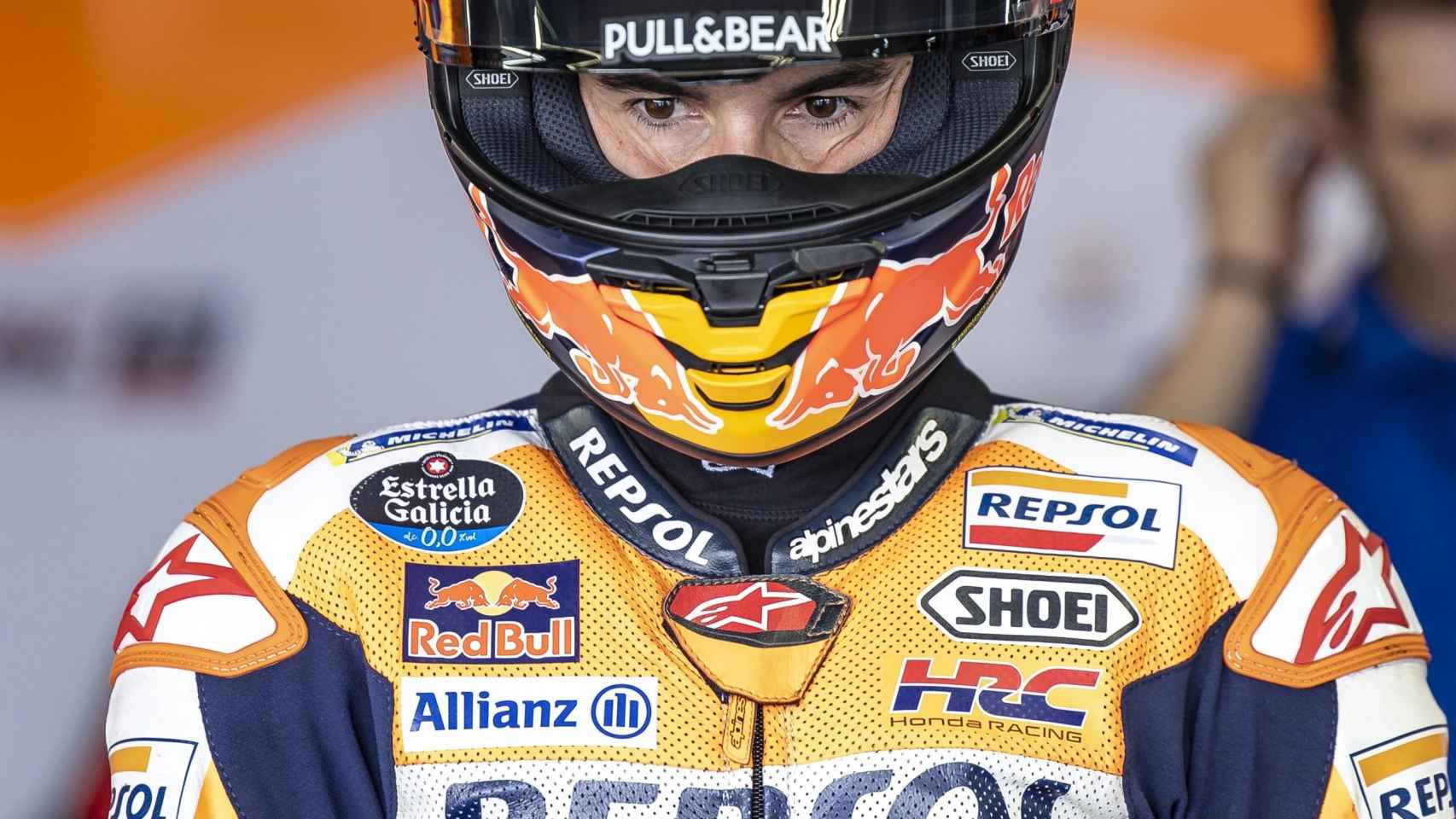 Marc Márquez durante el Gran Premio de Tailandia