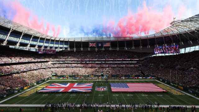 Partido de la NFL entre los Green Bay Packers y los New York Giants en Londres