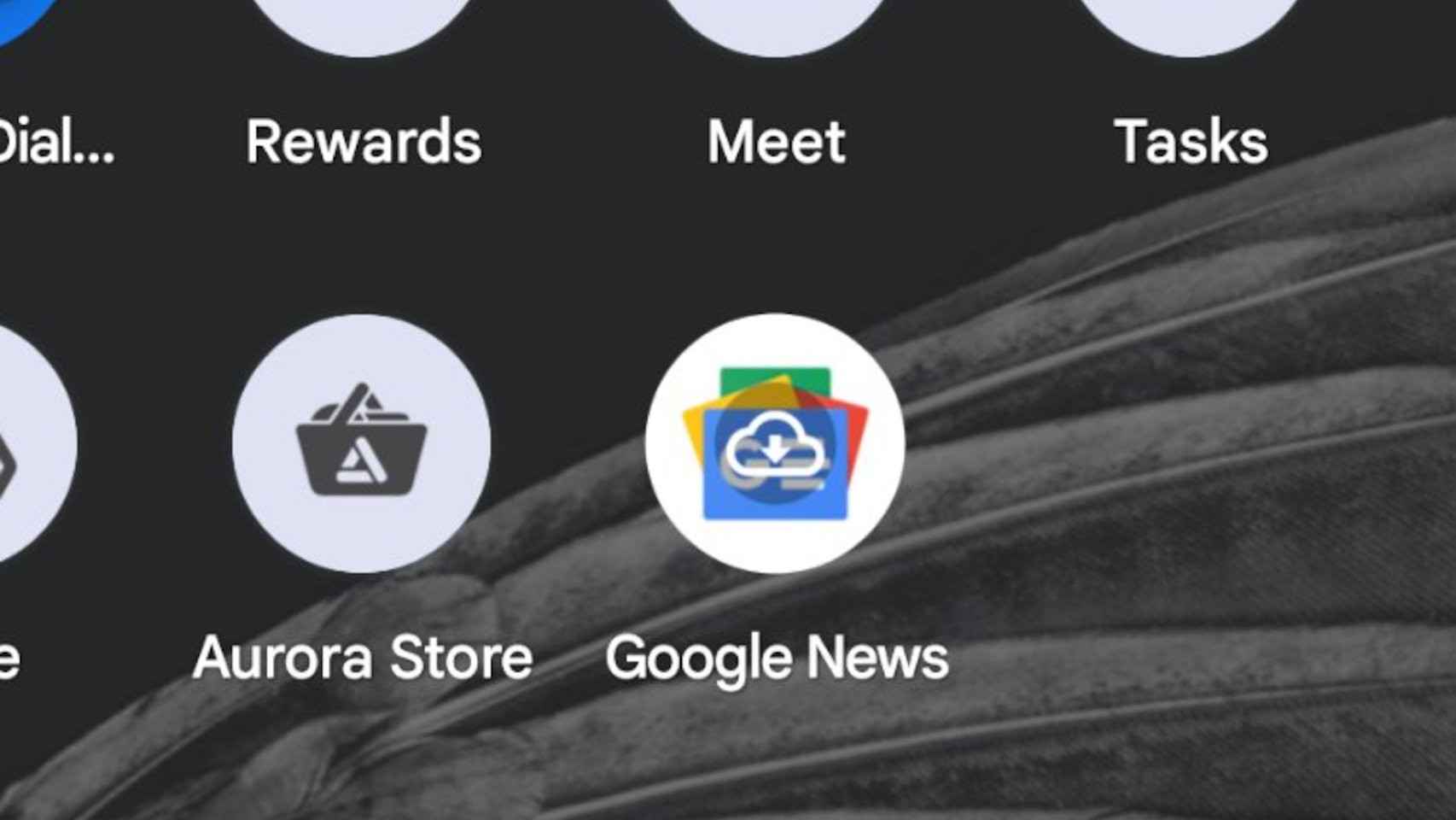 Las apps archivadas de Android son marcadas con un icono de la nube