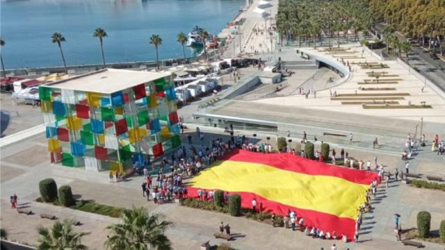 Día de la Hispanidad en Málaga.