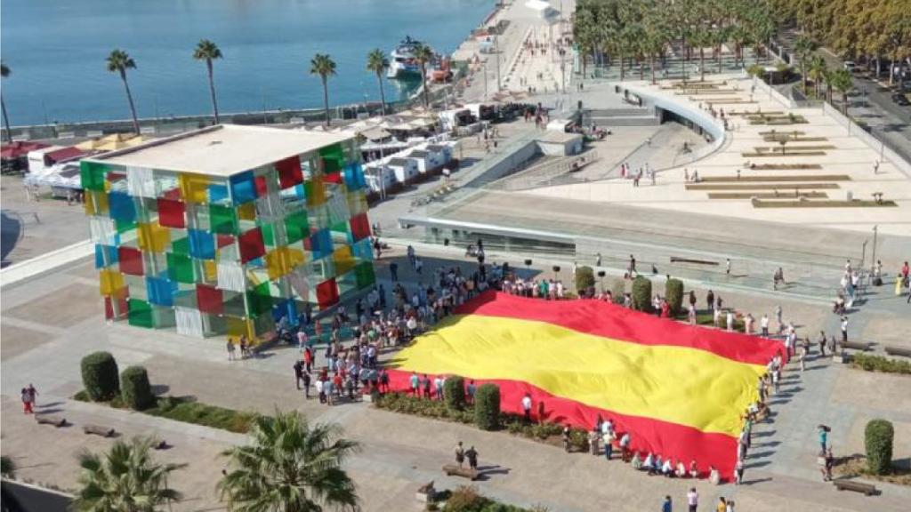 Día de la Hispanidad en Málaga.