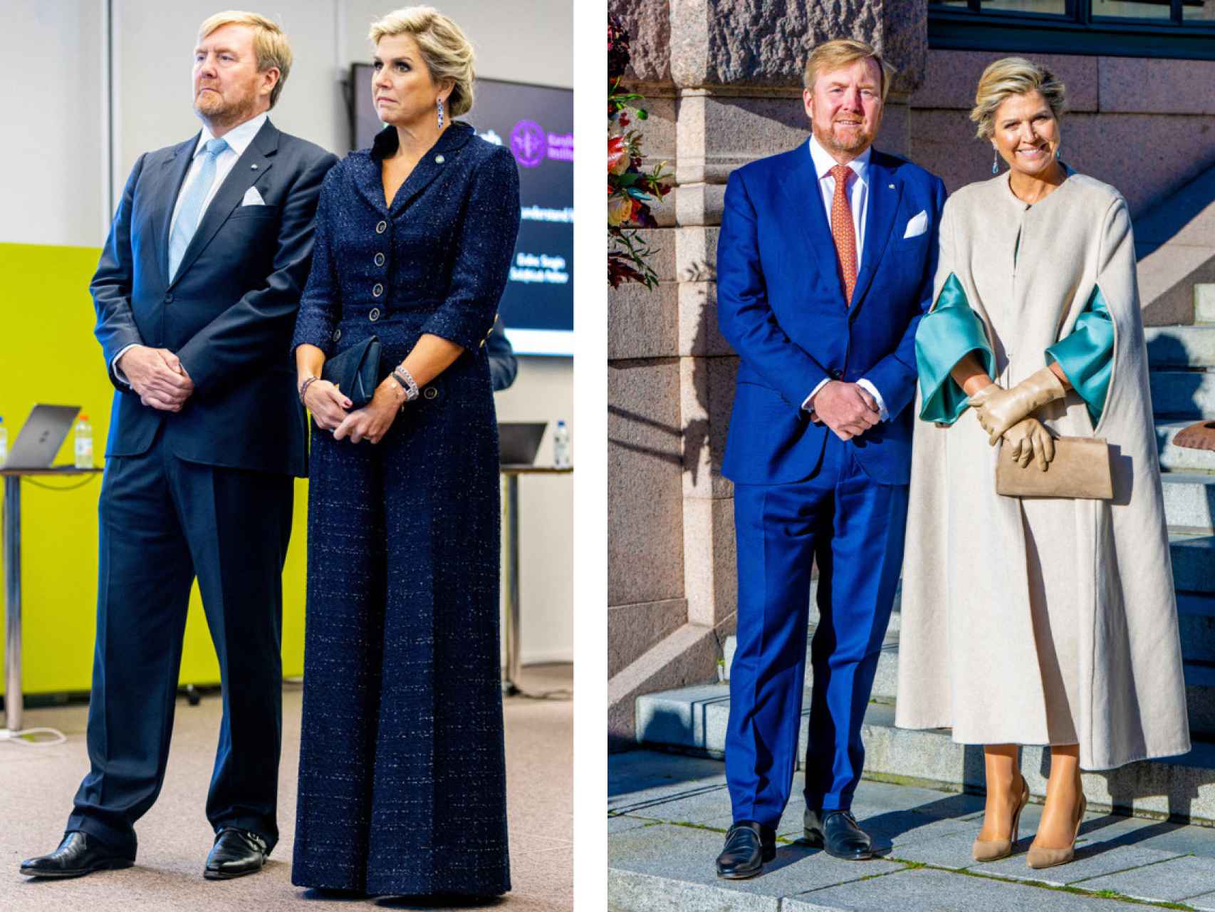 Dos 'looks' diferentes para dos visitas en Estocolmo,