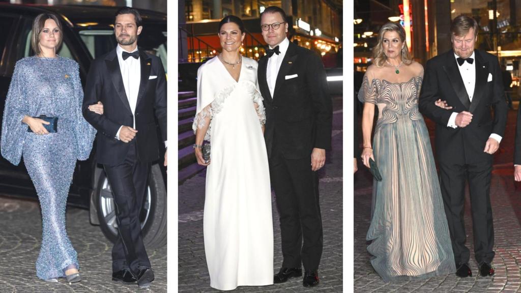 Máxima, Victoria y Sofía rivalizaron en elegancia.