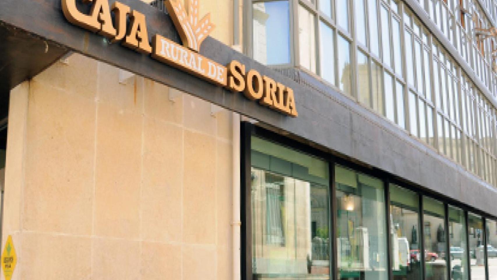 Imagen de una sucursal de la Caja Rural de Soria