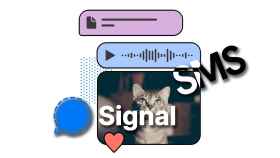 Signal elimina los mensajes SMS por no ser tan seguros