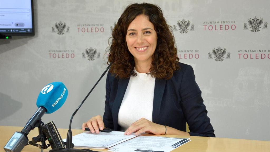 Noelia de la Cruz, portavoz del Ayuntamiento de Toledo