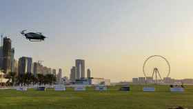 La primera exhibición del coche volador XPeng X2 en Dubái