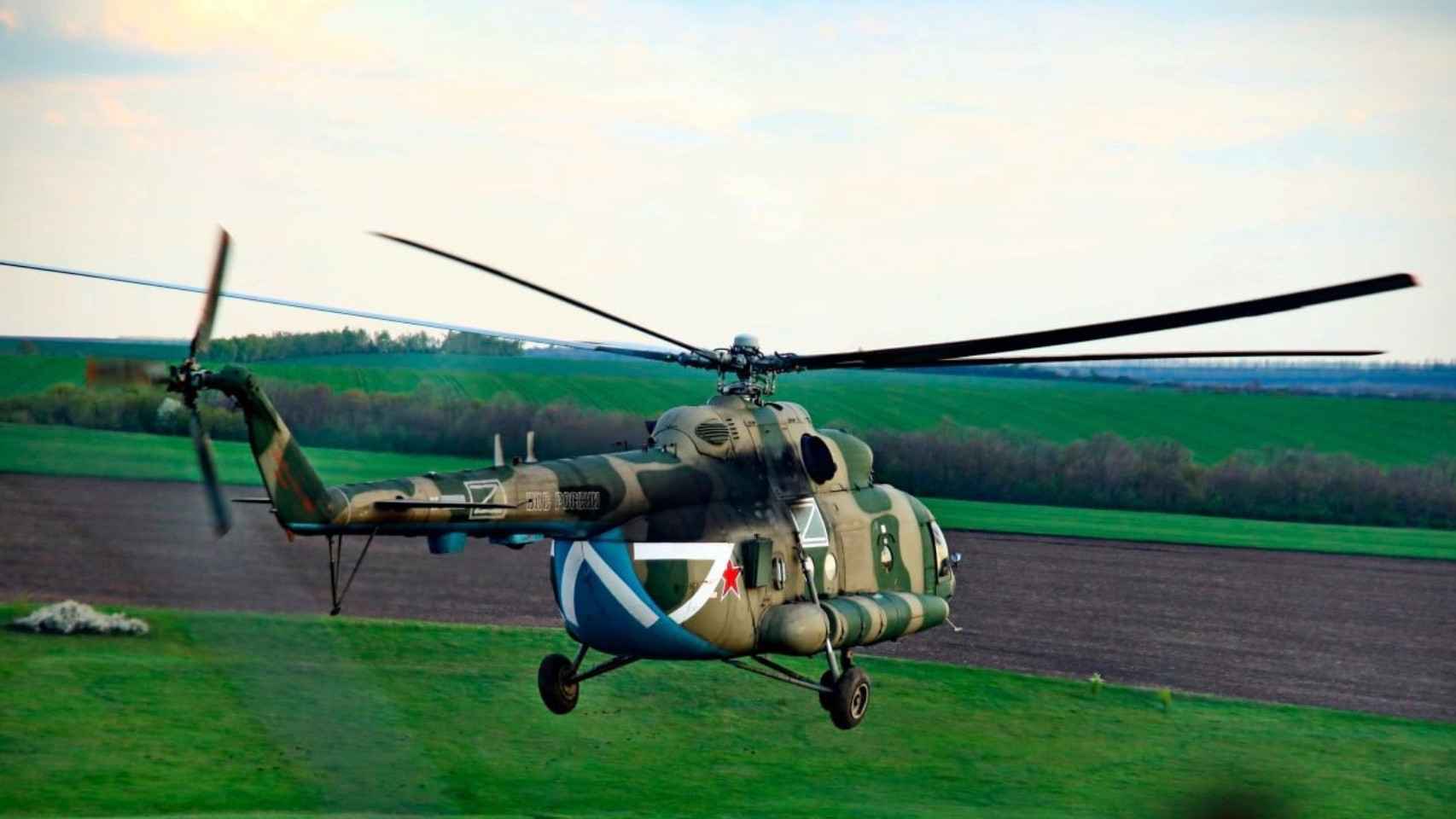 El helicóptero ruso Mi-8MTPR-1