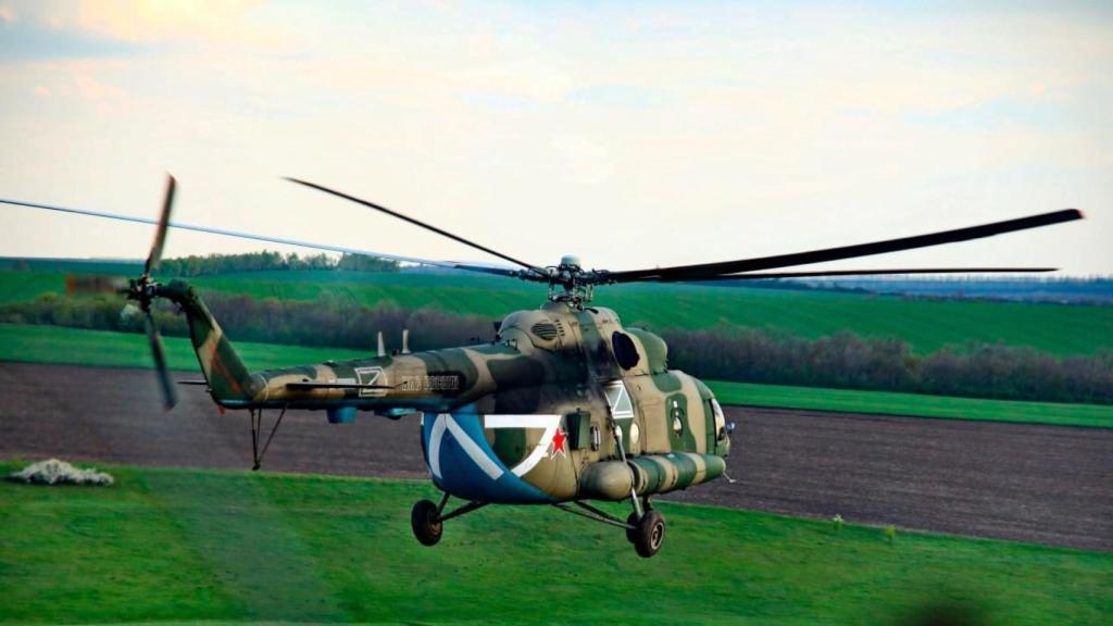 El helicóptero ruso Mi-8MTPR-1