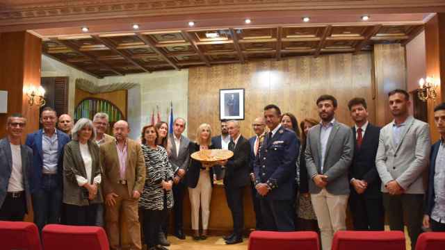 Pregón de fiestas del rector Ricardo Rivero en Alba de Tormes