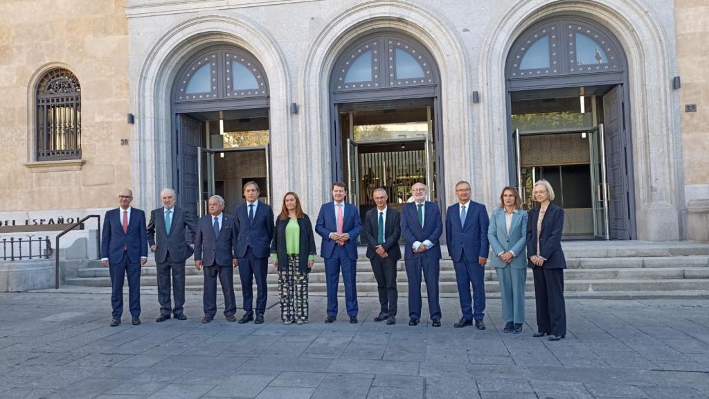 Inauguración del Centro Internacional del Español en el antiguo Banco de España en Salamanca