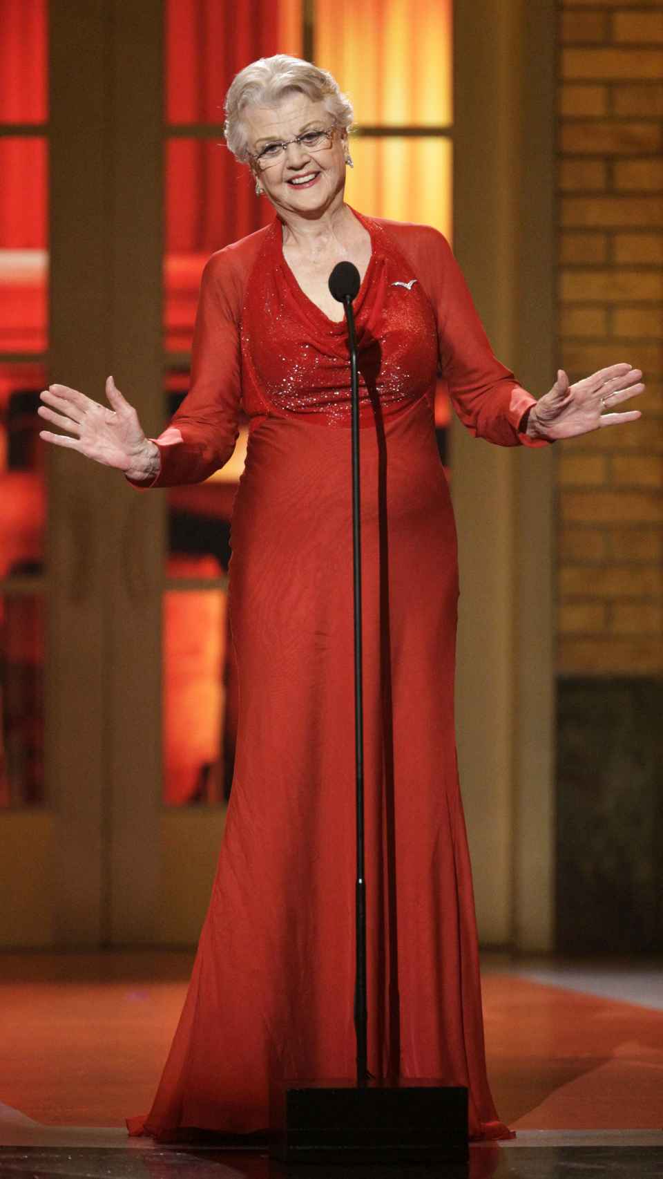 Angela Lansbury en los premios Tony del año 2010.