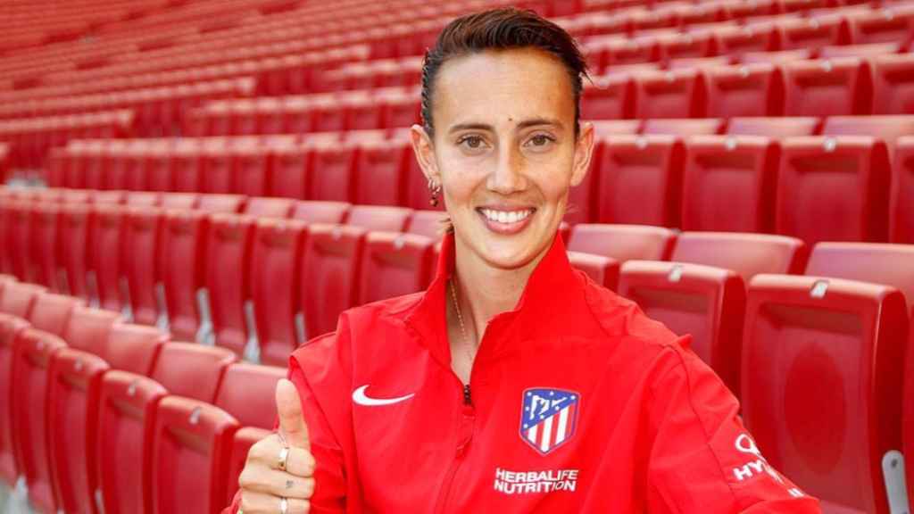 Virginia Torrecilla, tras renovar con el Atlético de Madrid