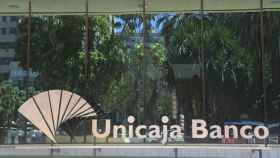 Imagen de la sede de Unicaja Banco en Málaga