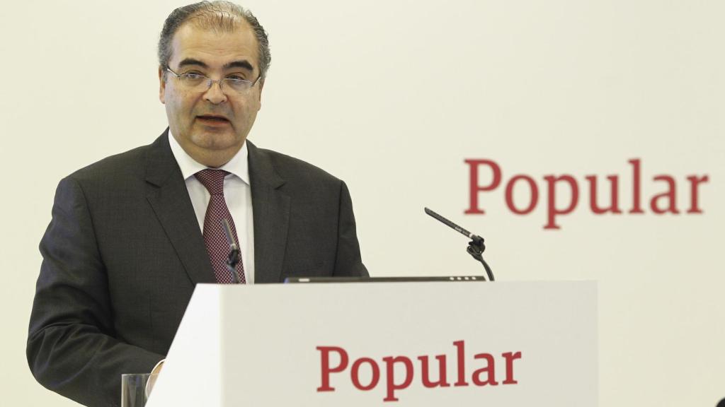 El expresidente del Banco Popular, Ángel Ron.