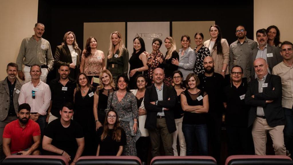 Los asistentes a la presentación celebrada en el Ateneo de Málaga.