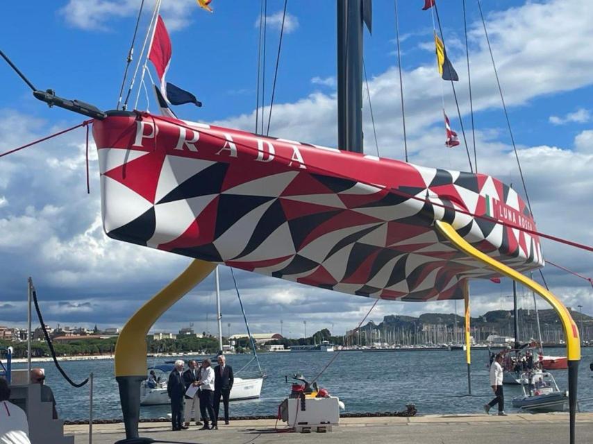 El prototipo del Luna Rossa, de Patricio Bertelli.